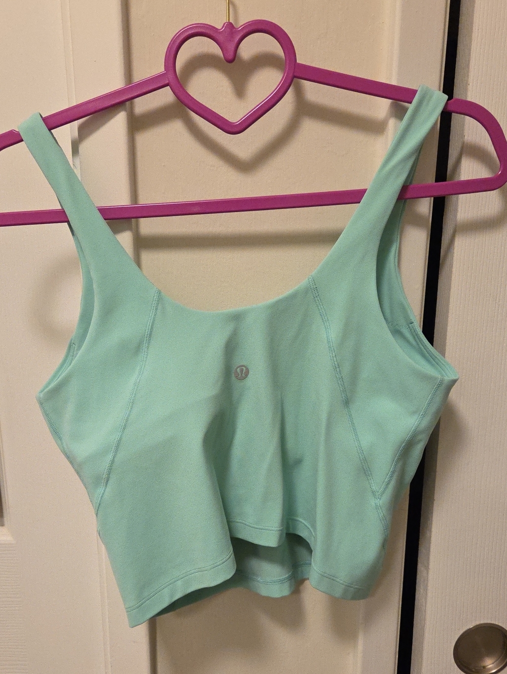 lululemon athletica mint green tank top